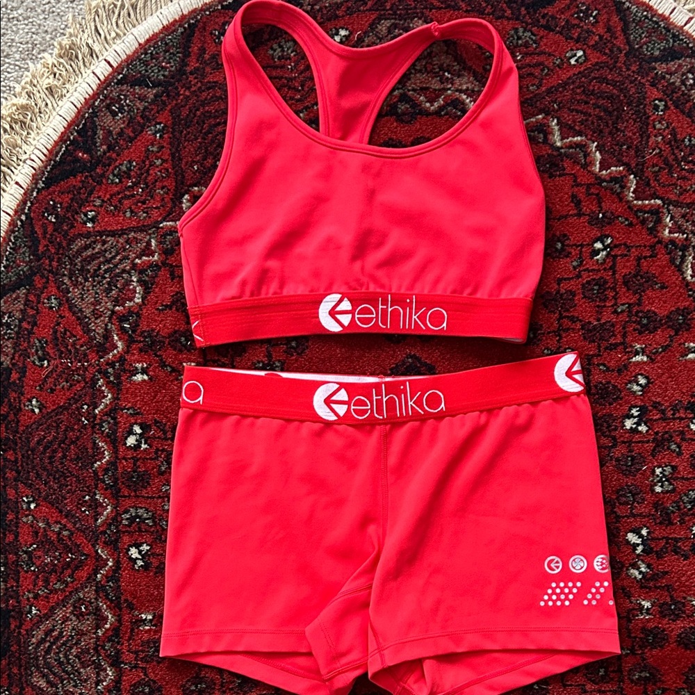 Ethika Bold Red Activewear Set